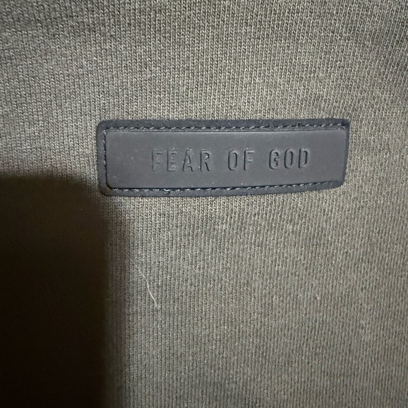 Essentials Fear of God Dark Gray Hoodie - Picture 4 of 6